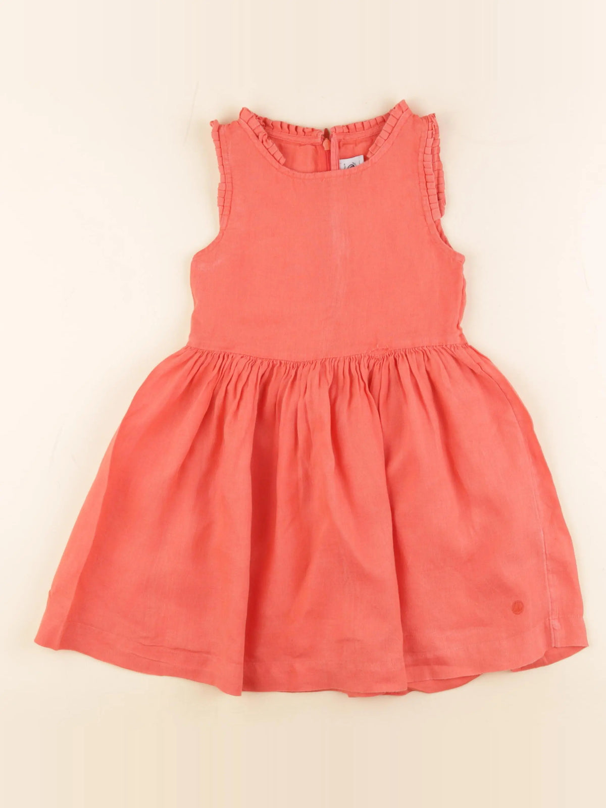 Petit Bateau - robe rose - 6 ans