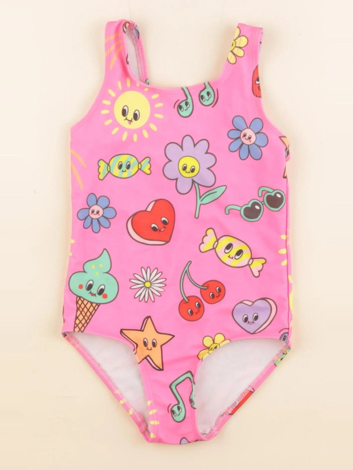 H&M - maillot de bain multicolore - 2/4 ans
