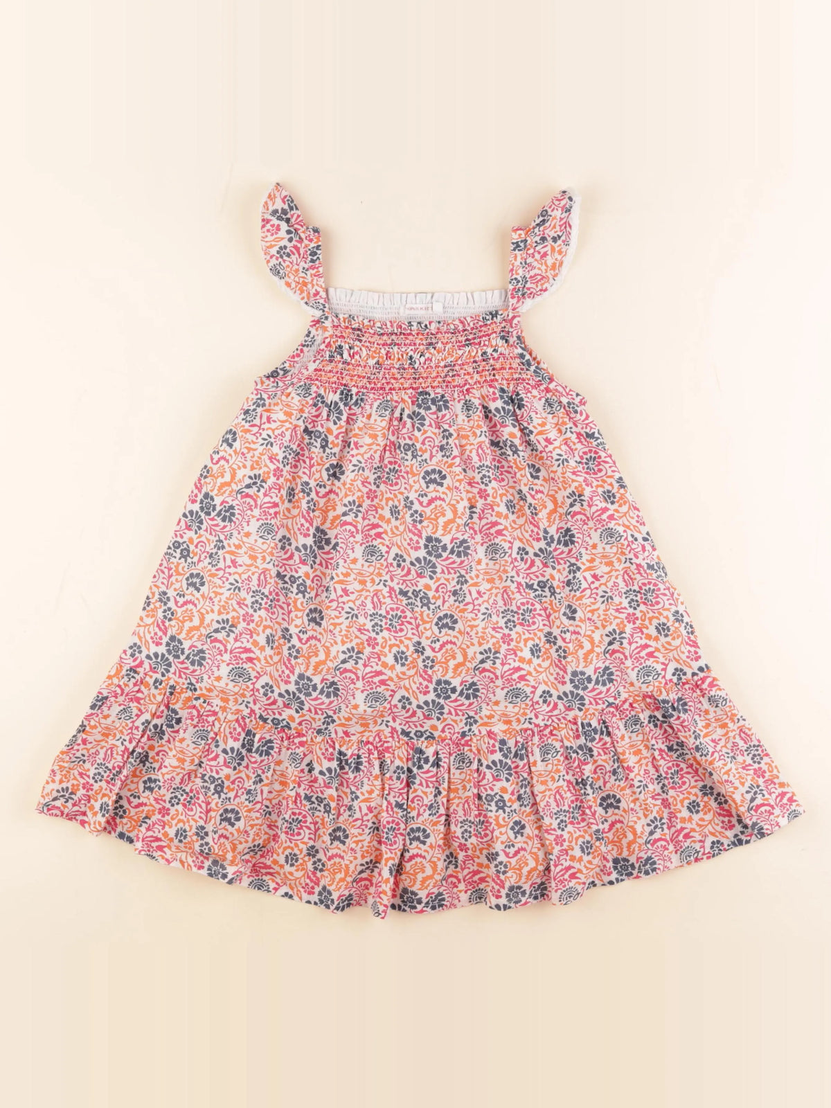 Monoprix - robe multicolore - 3 ans
