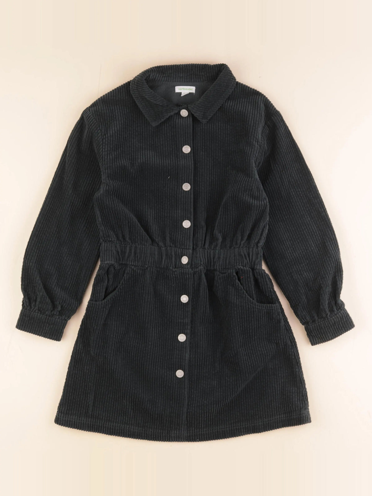Vertbaudet - robe vert - 9 ans