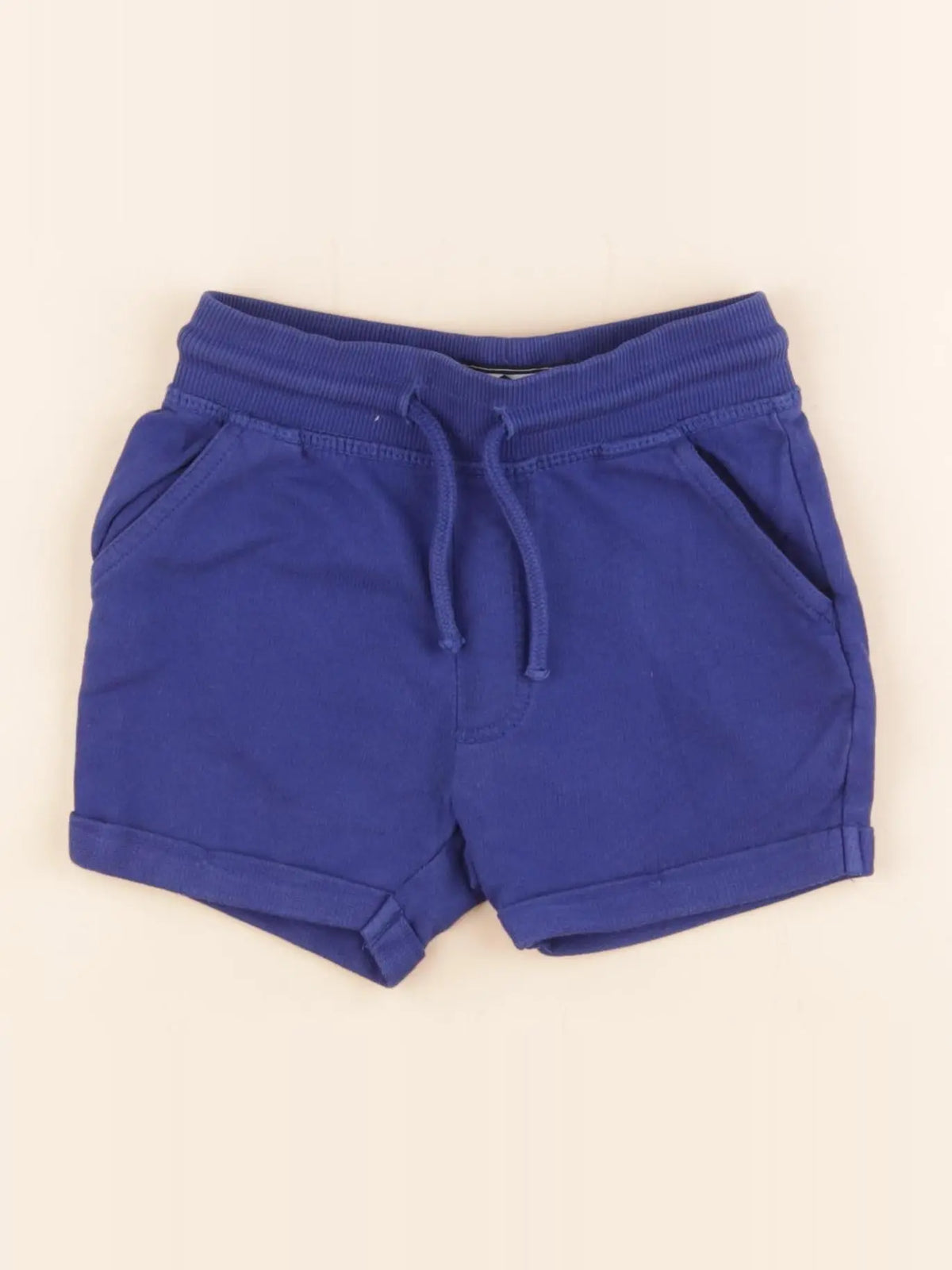 Next - short bleu - 12/18 mois