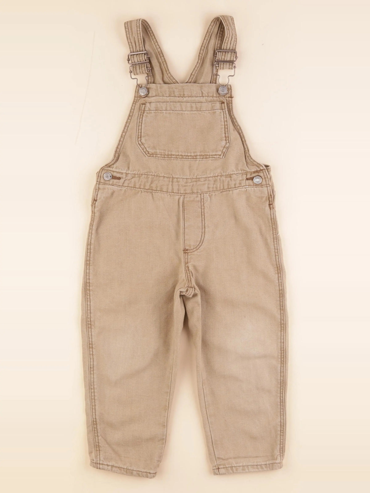 Zara - salopette marron - 2/3 ans