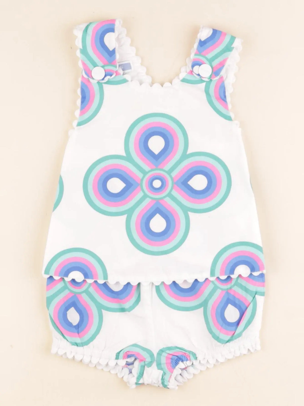 Jacadi - ensemble multicolore - 6 mois