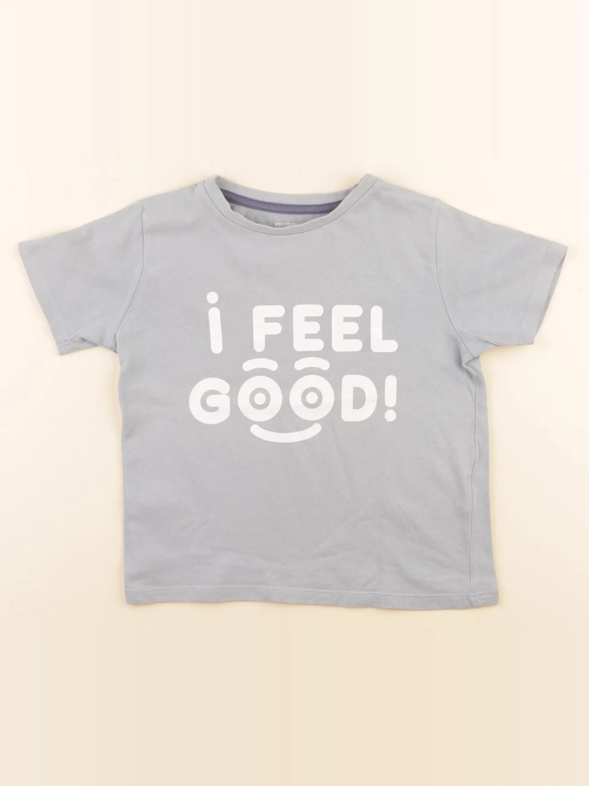 Vertbaudet - tee-shirt bleu - 5 ans