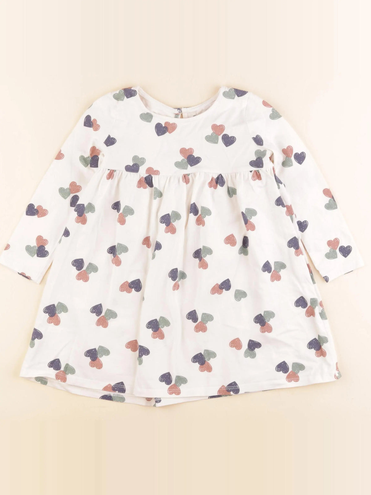 Vertbaudet - robe blanc - 3 ans