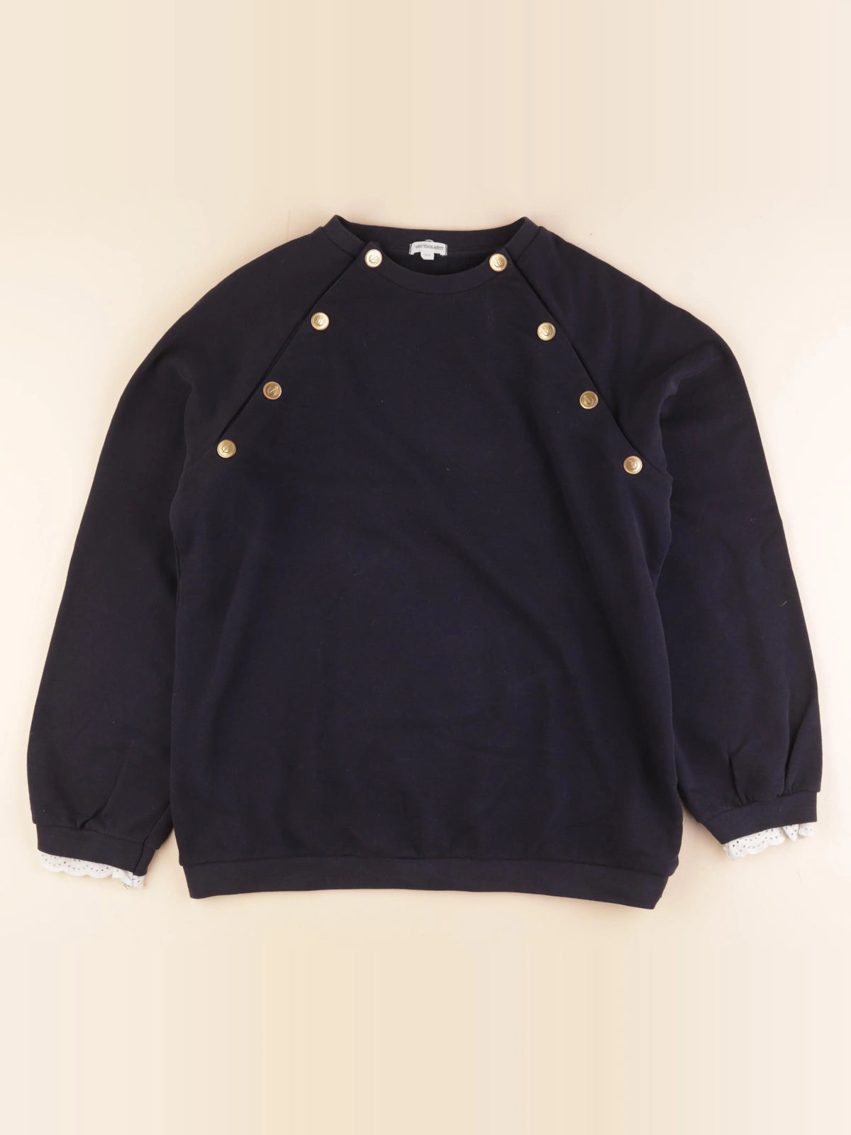 Vertbaudet - sweat grossesse, allaitement bleu - 38 à 40