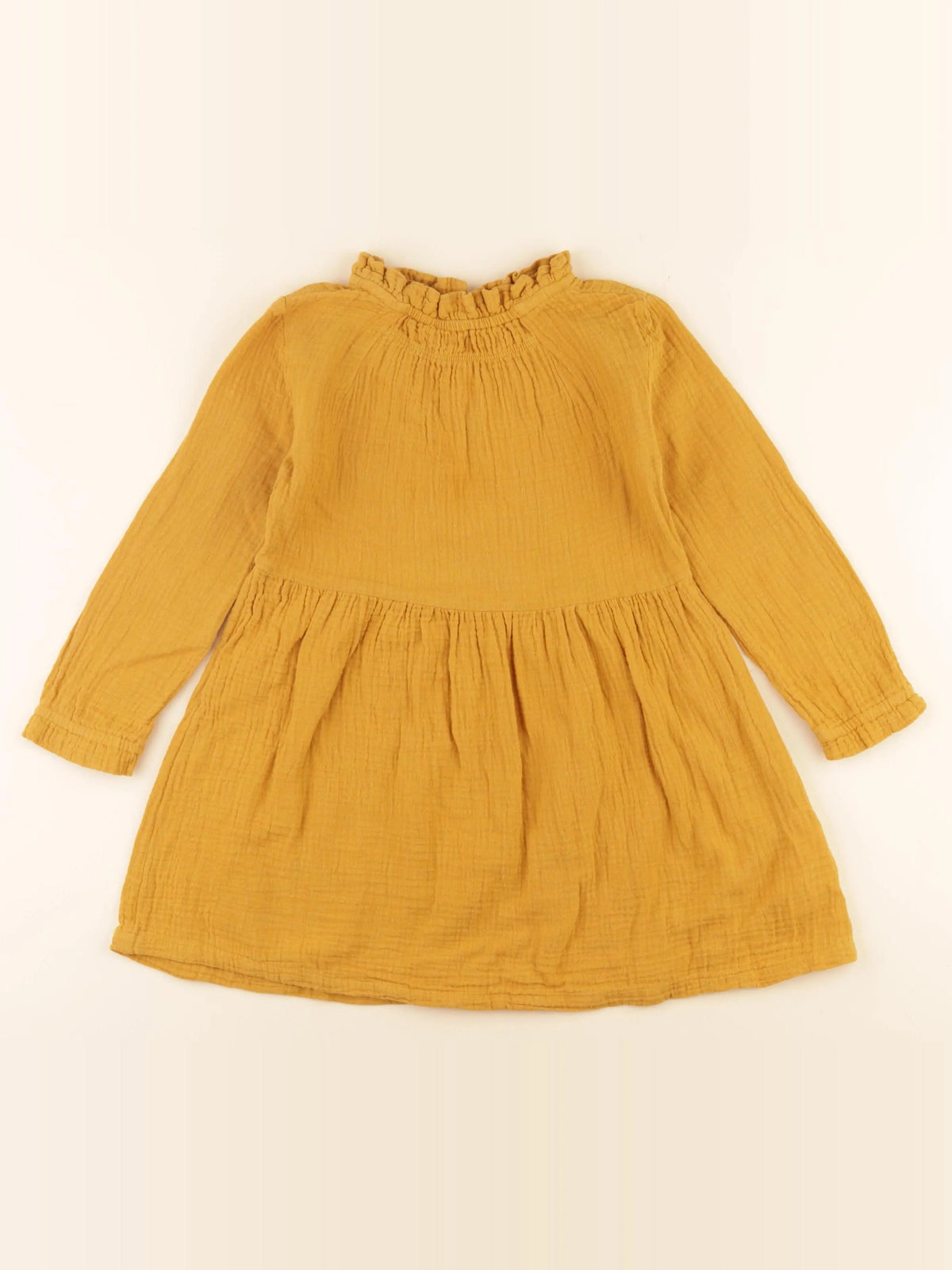 Okaidi - robe jaune - 4 ans