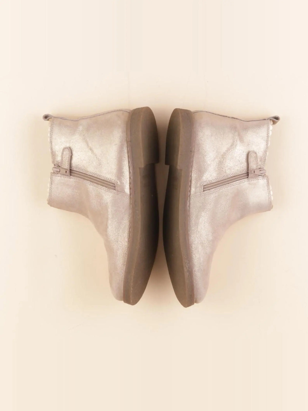 Vertbaudet - boots beige, or - pointure 36