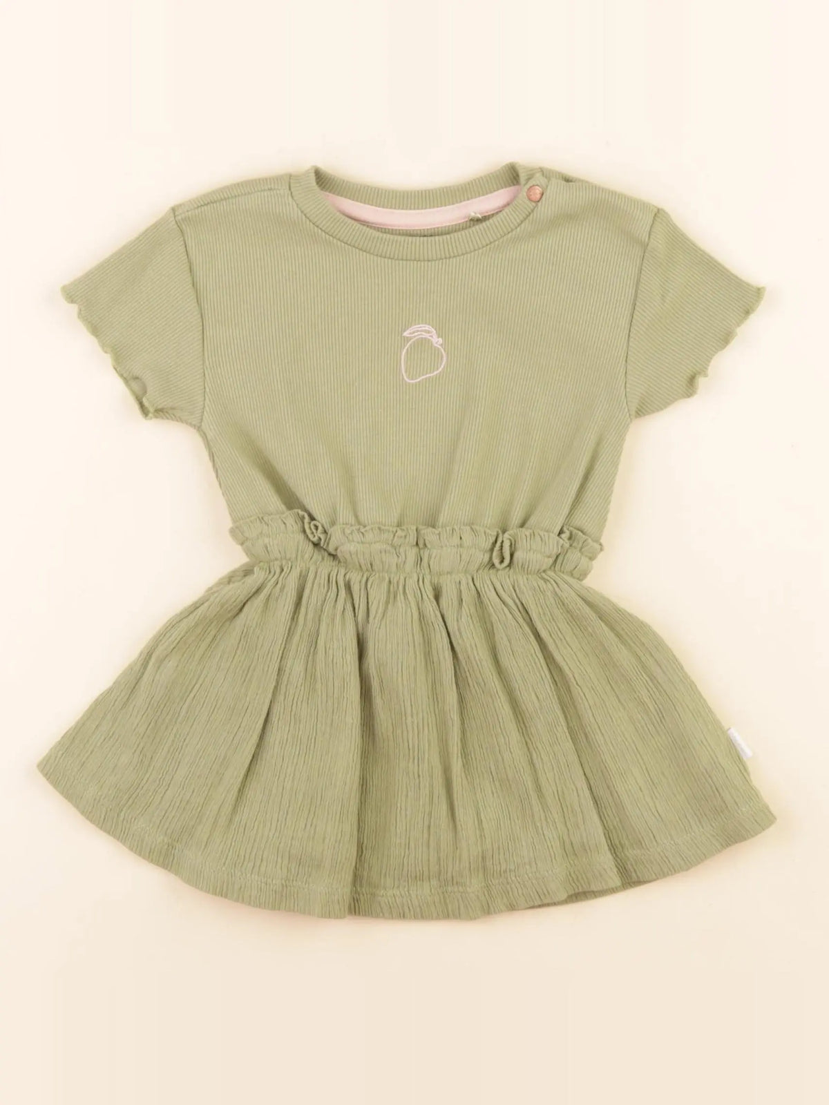 Noppies - robe vert - 6/9 mois