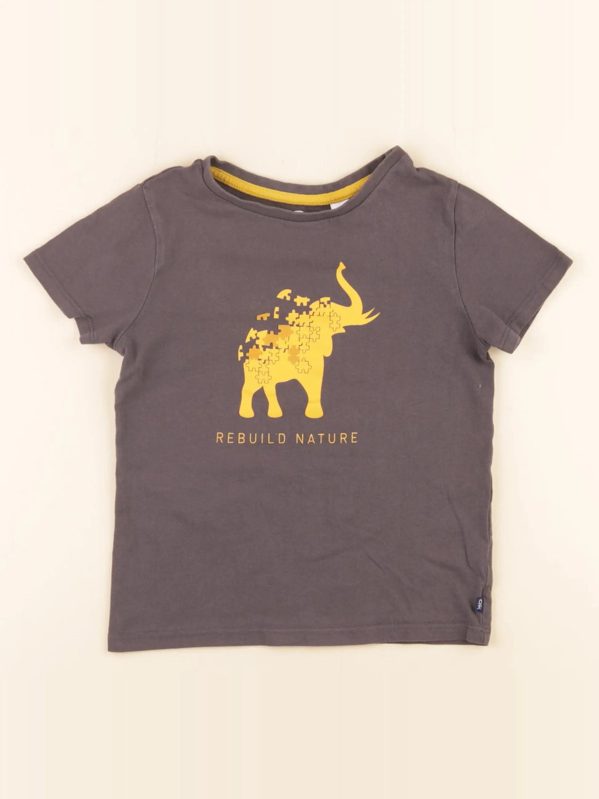 Okaidi - tee-shirt gris - 5 ans