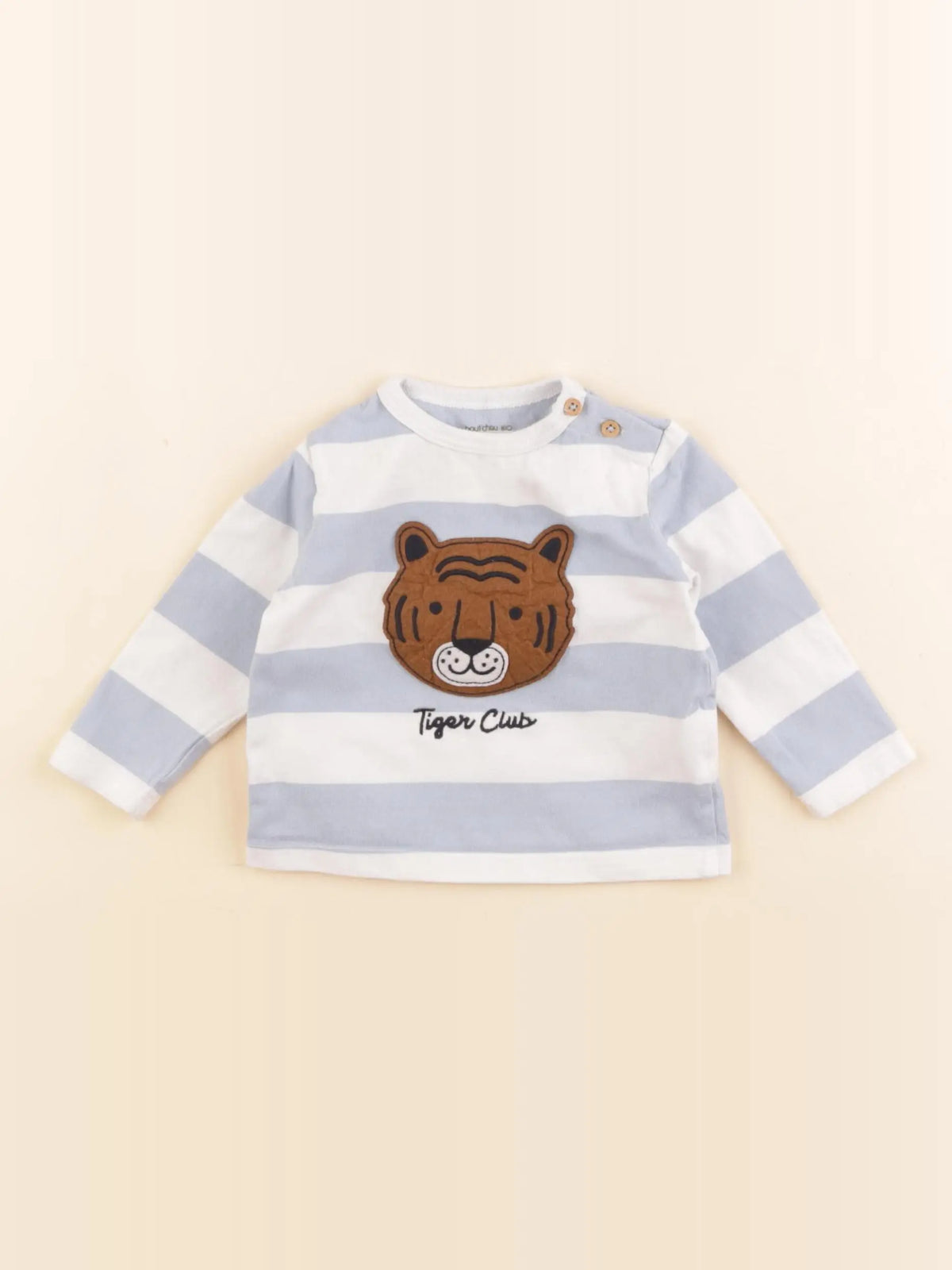 Boutchou - tee-shirt blanc - 6 mois