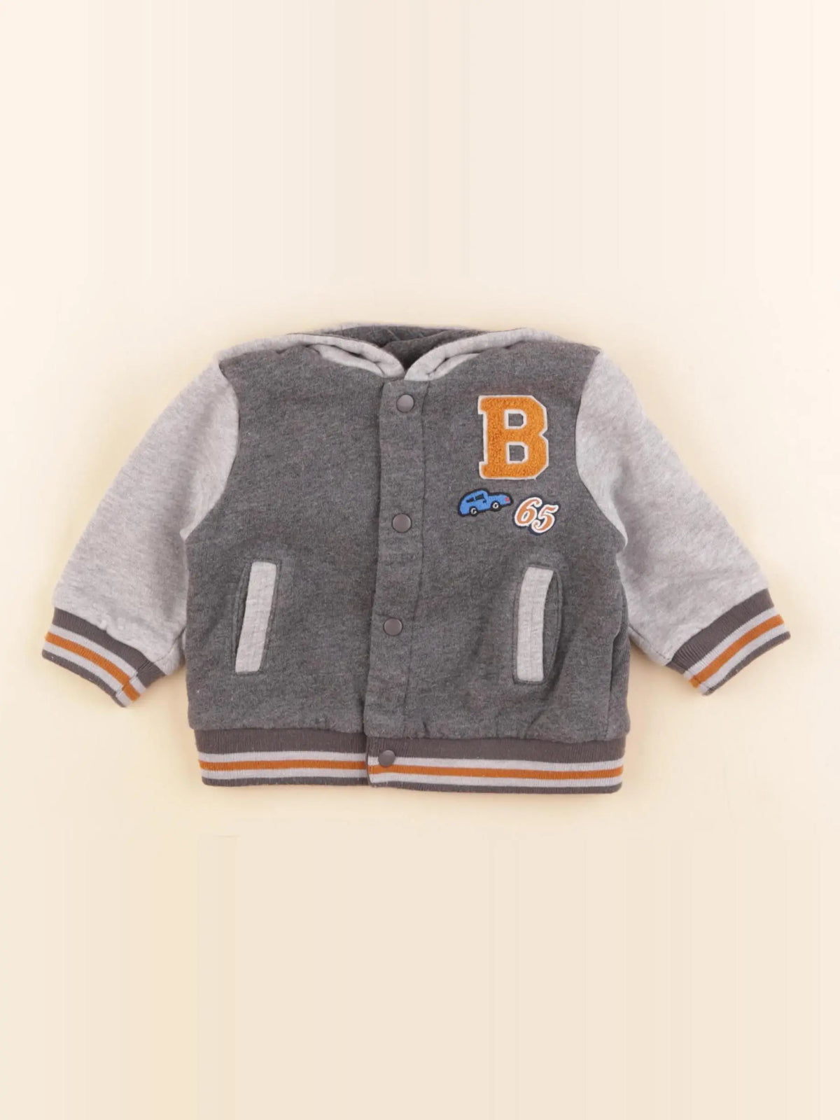 Boutchou - sweat gris - 6 mois