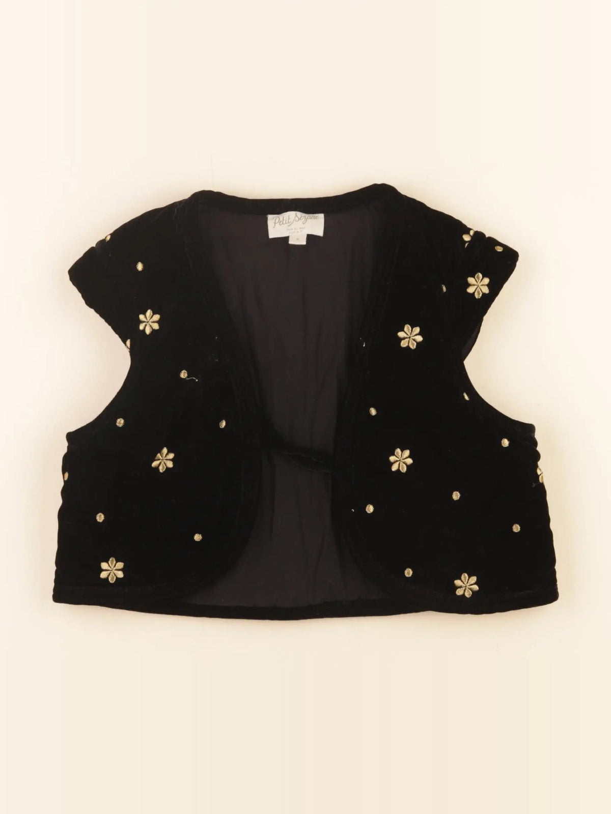 Petit Sézane - gilet noir - 6 ans