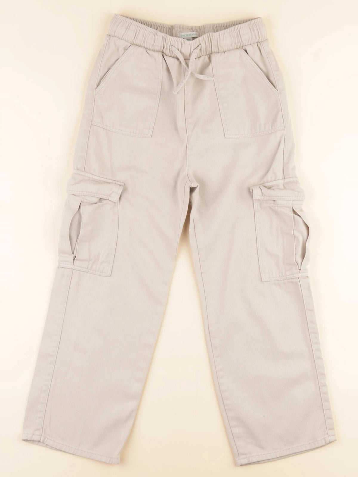 Vertbaudet - jean beige - 9 ans