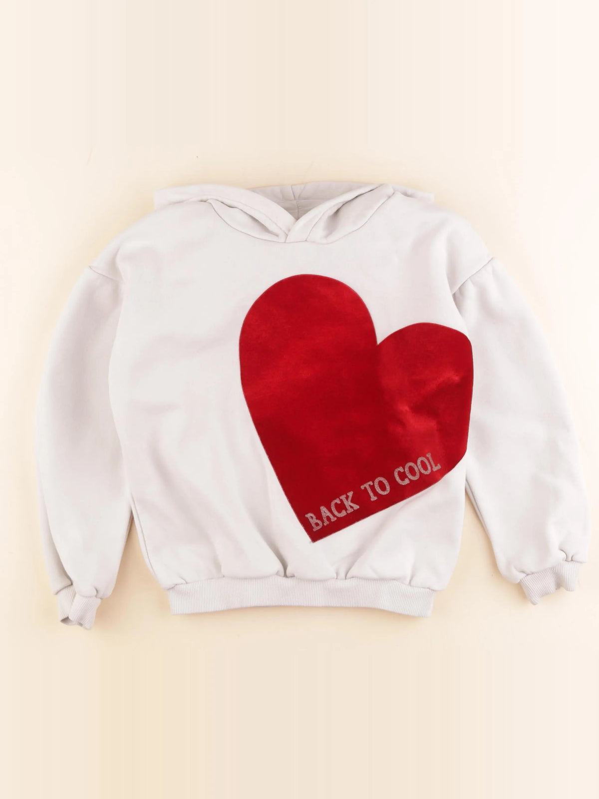 Tape à l'oeil - sweat blanc - 8 ans