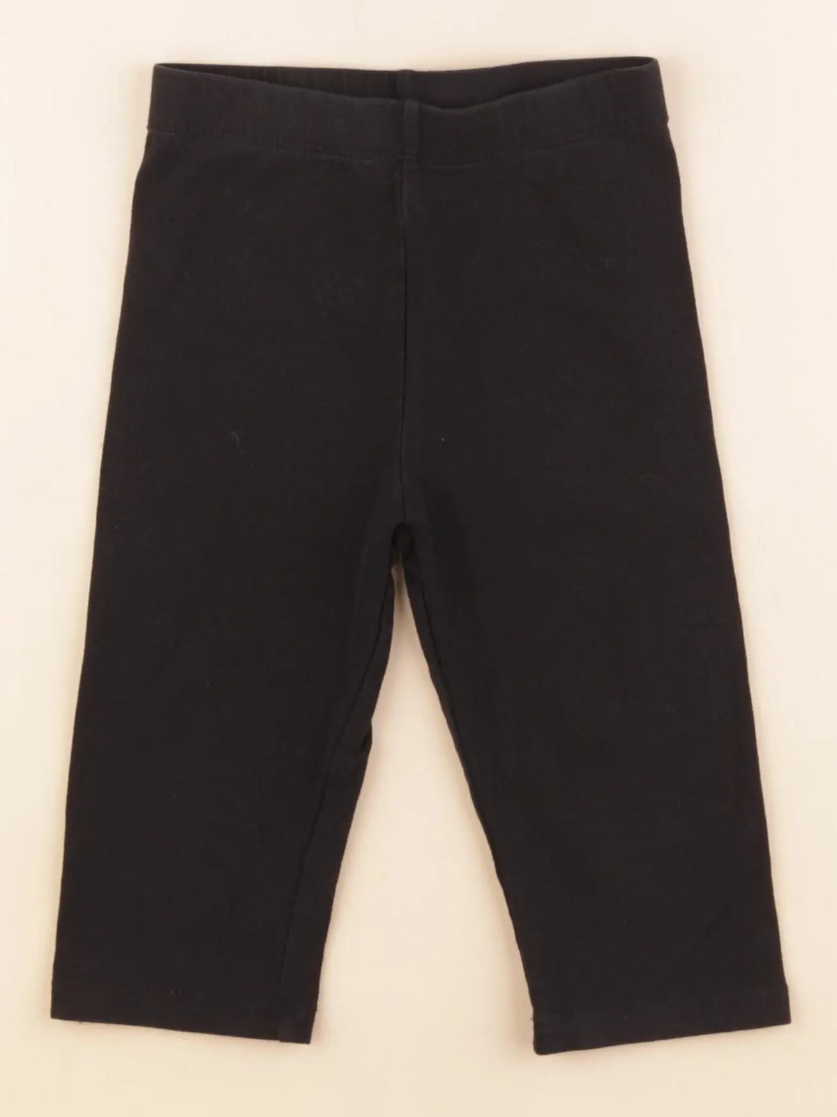 Vertbaudet - legging court noir - 4 ans