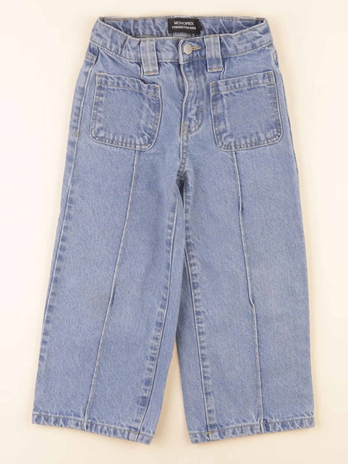 Monoprix - jean bleu - 4 ans