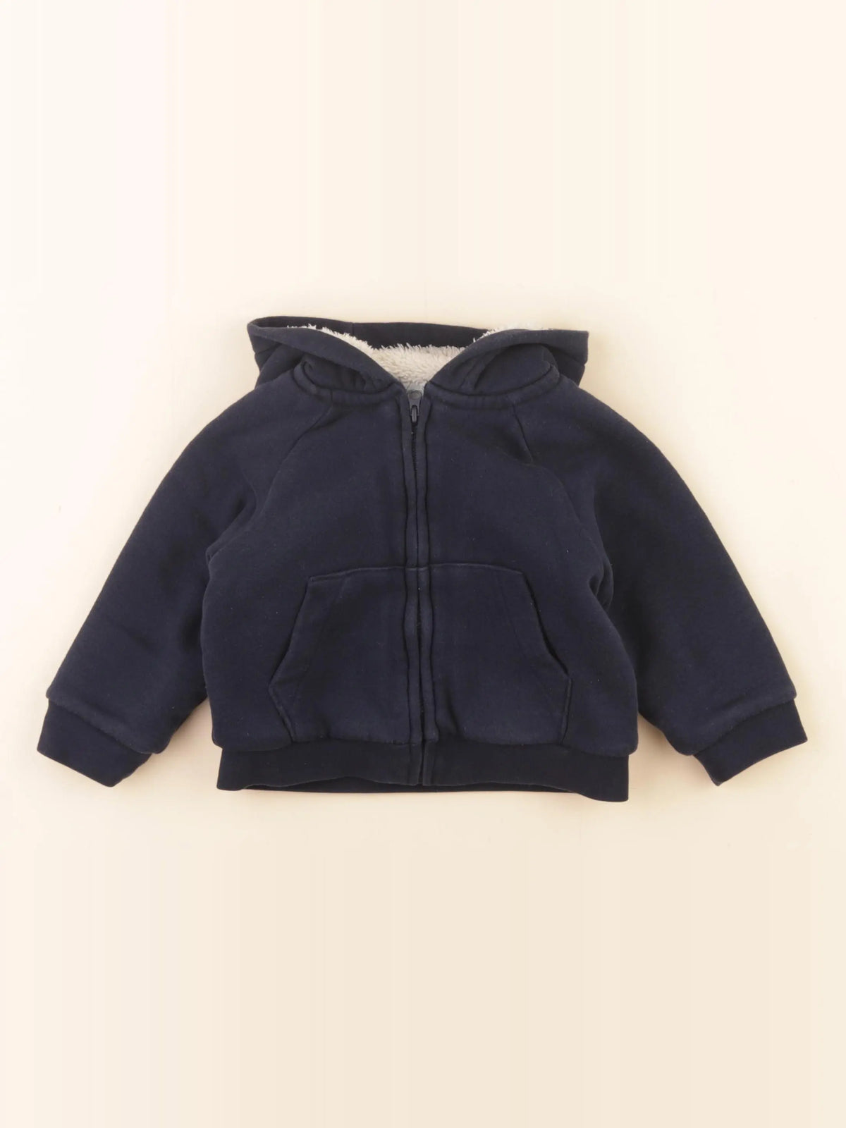 Vertbaudet - sweat bleu - 18 mois