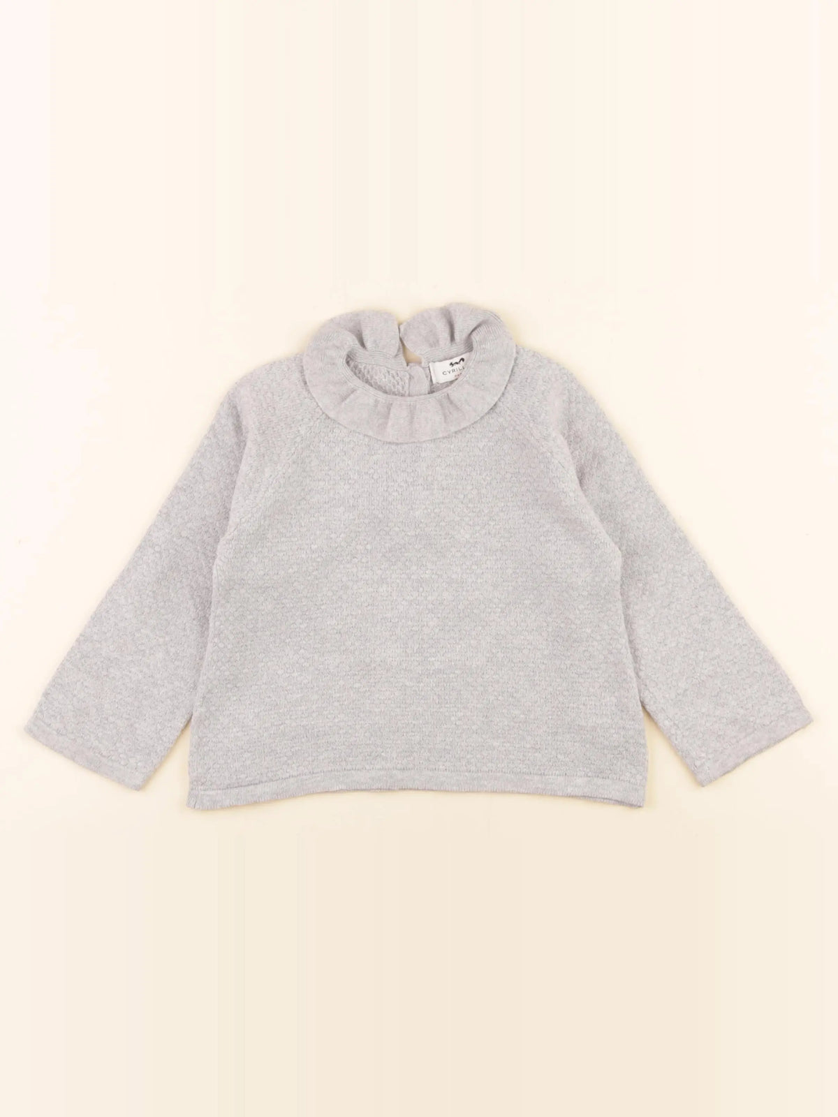 Cyrillus - pull gris - 24 mois