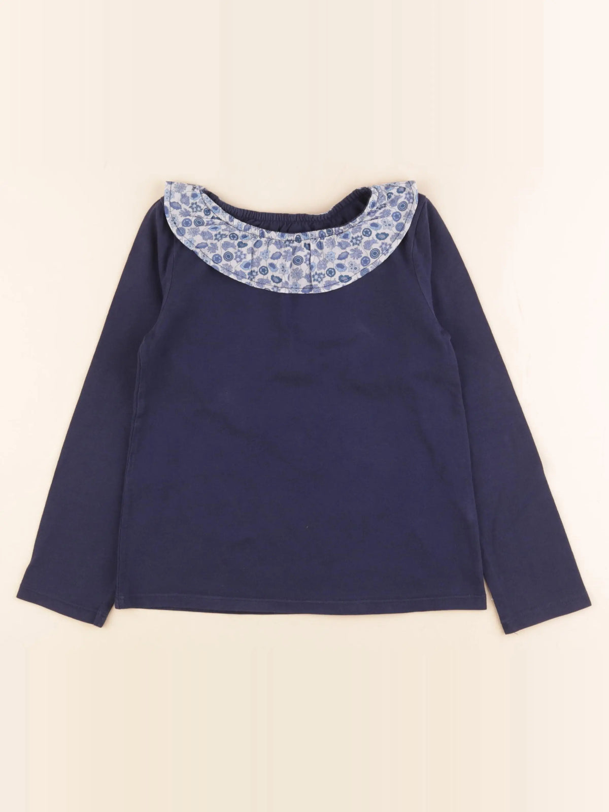 Cyrillus - tee-shirt bleu - 8 ans