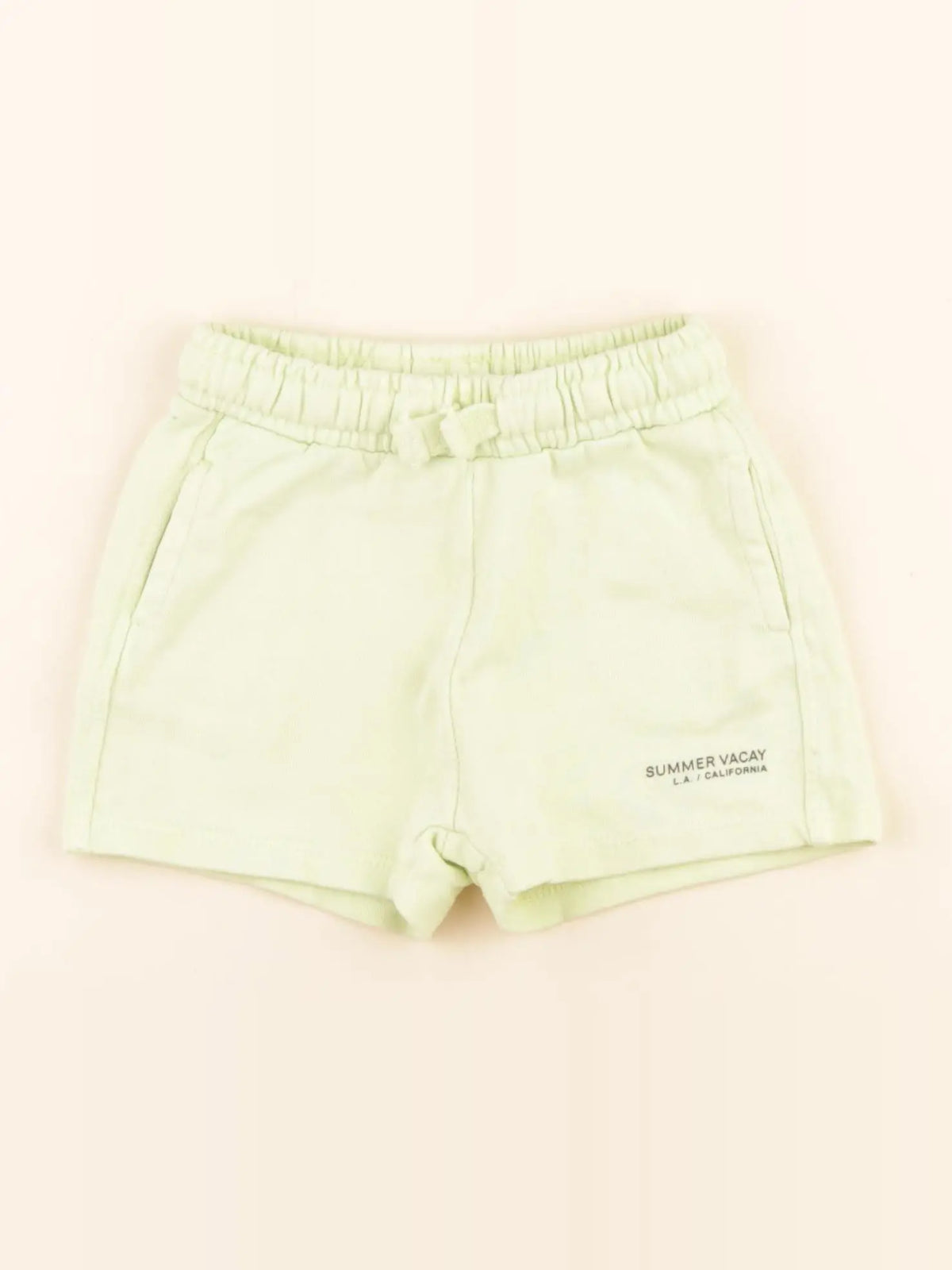 Zara - short jaune - 9/12 mois