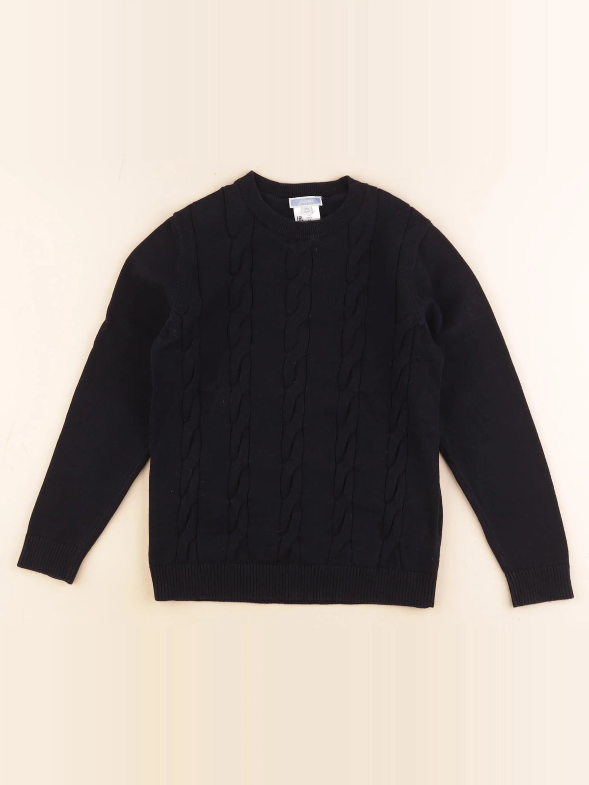 Jacadi - pull bleu - 10 ans