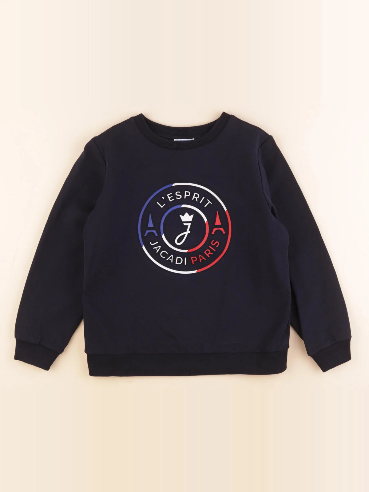 Jacadi - sweat bleu - 10 ans