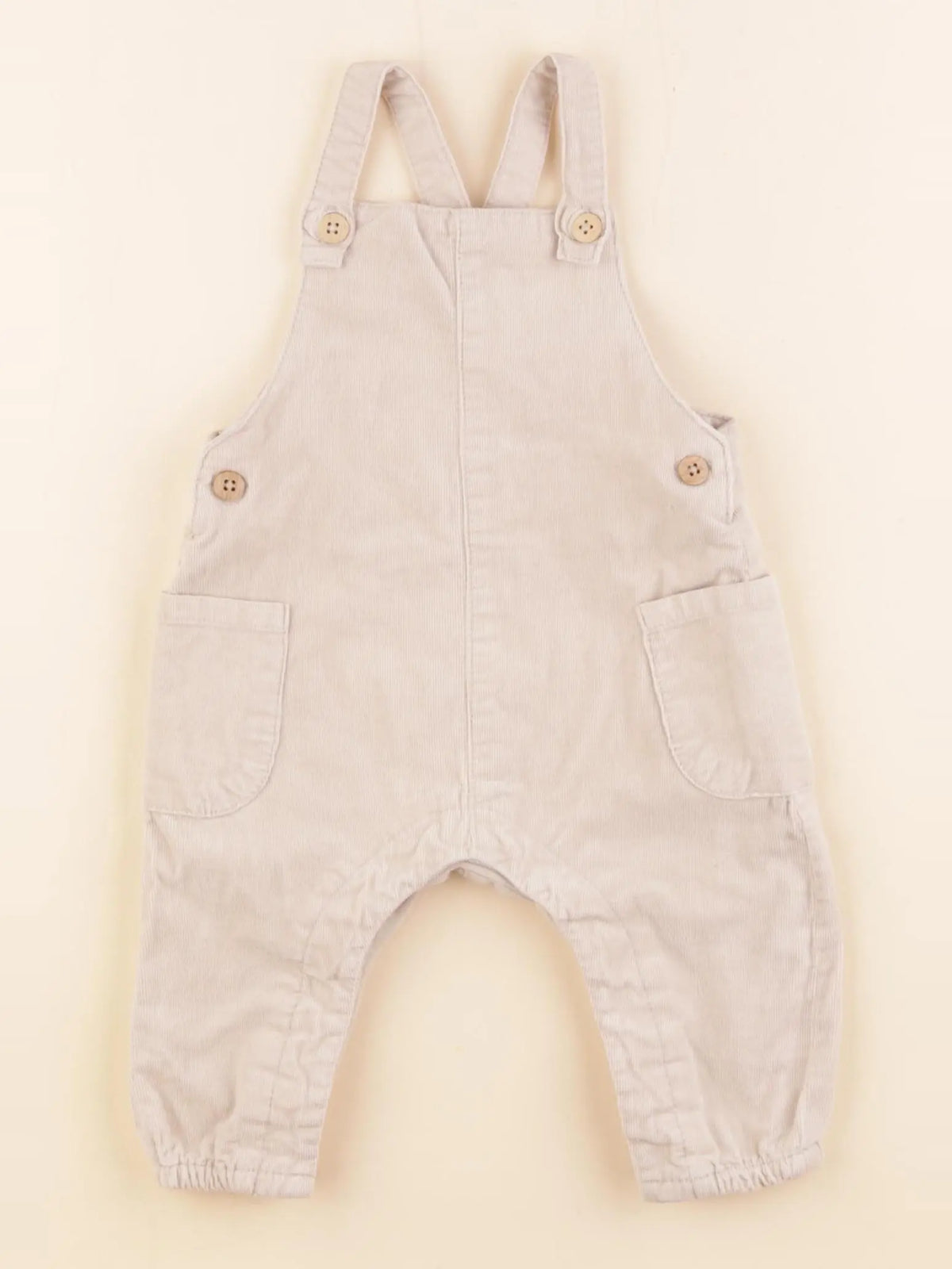 Zara - salopette beige - 1/3 mois
