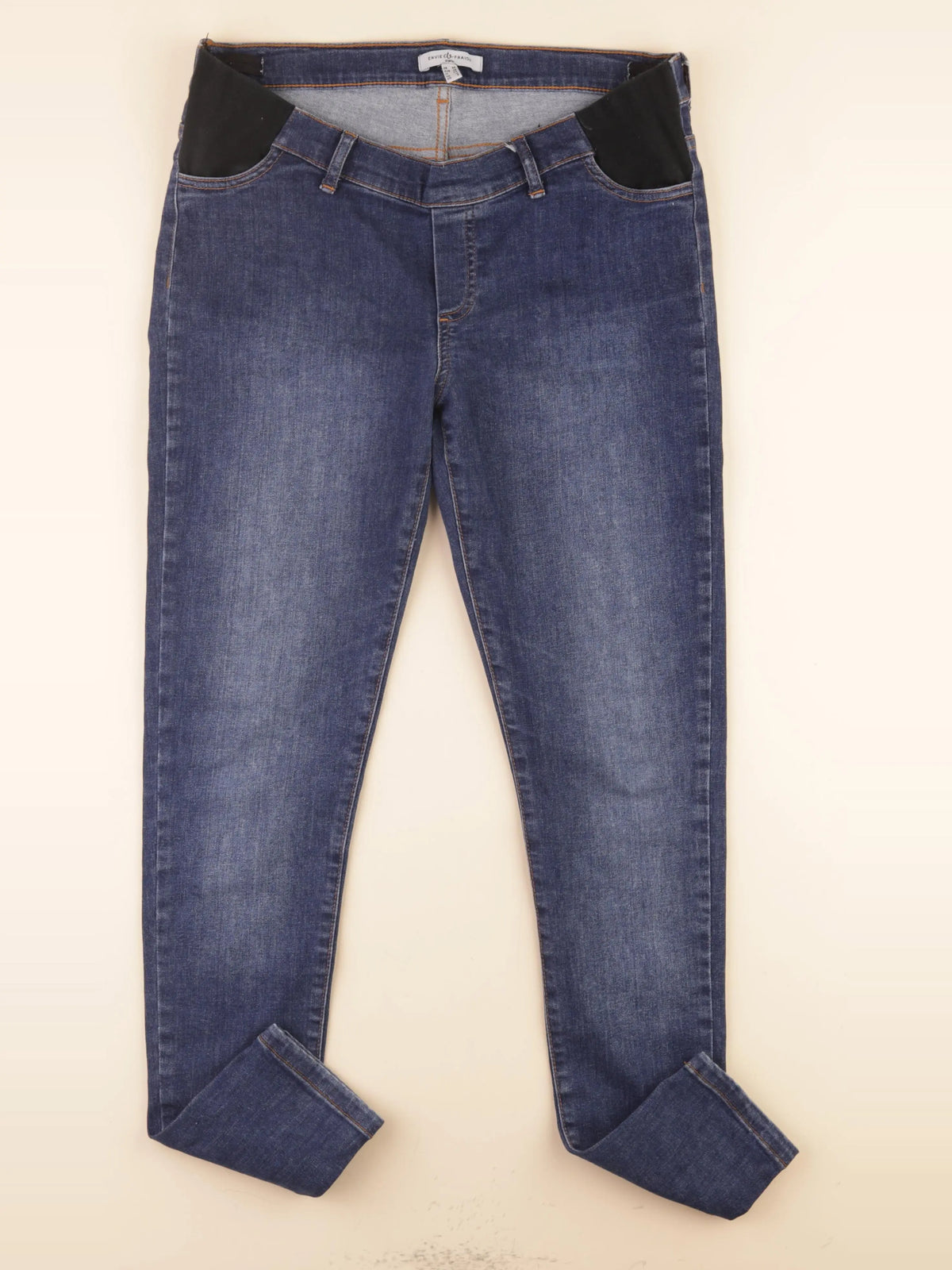 Envie de fraise - jean grossesse bleu - 40