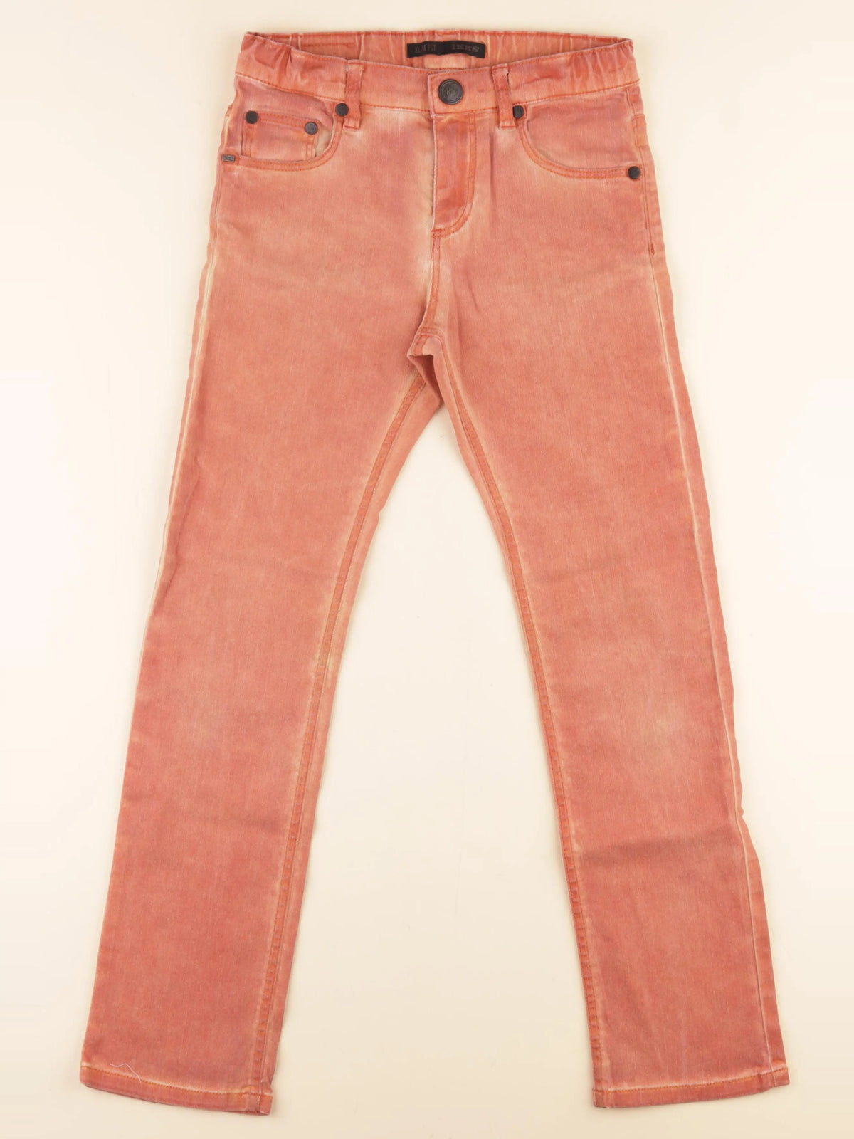 IKKS - jean orange - 10 ans