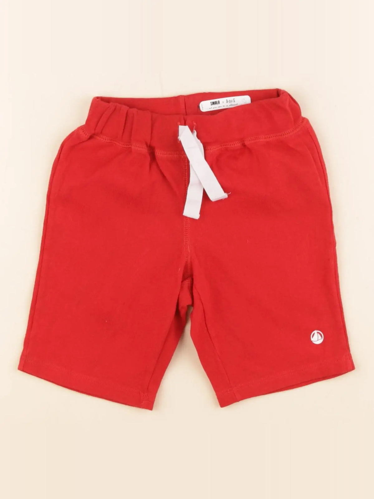 Petit Bateau - short rouge - 4 ans