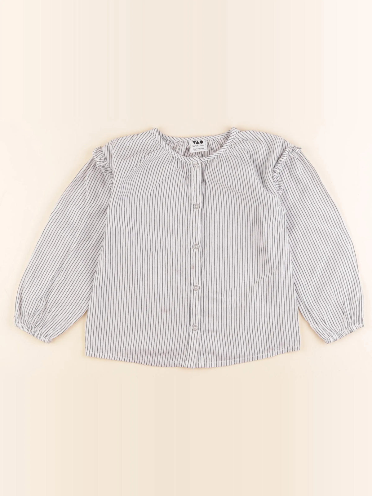 Tape à l'oeil - blouse blanc - 5 ans