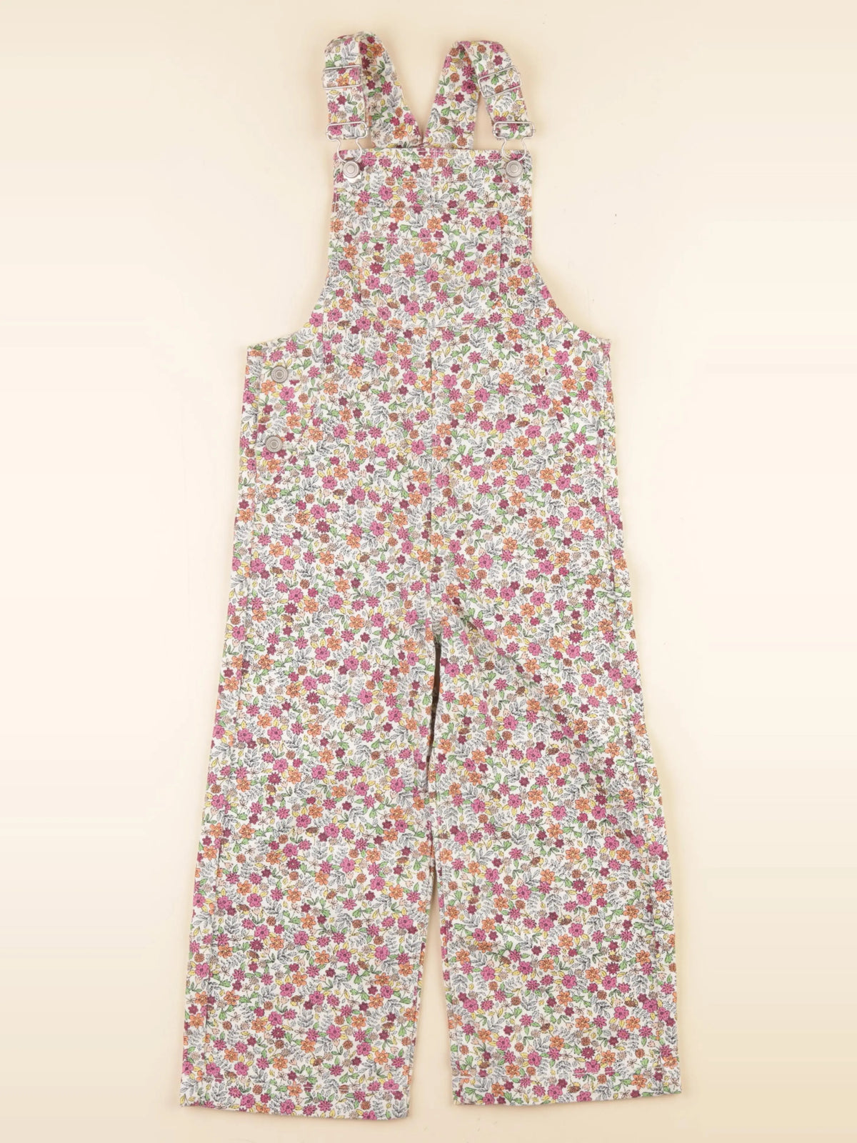 Vertbaudet - salopette multicolore - 6 ans