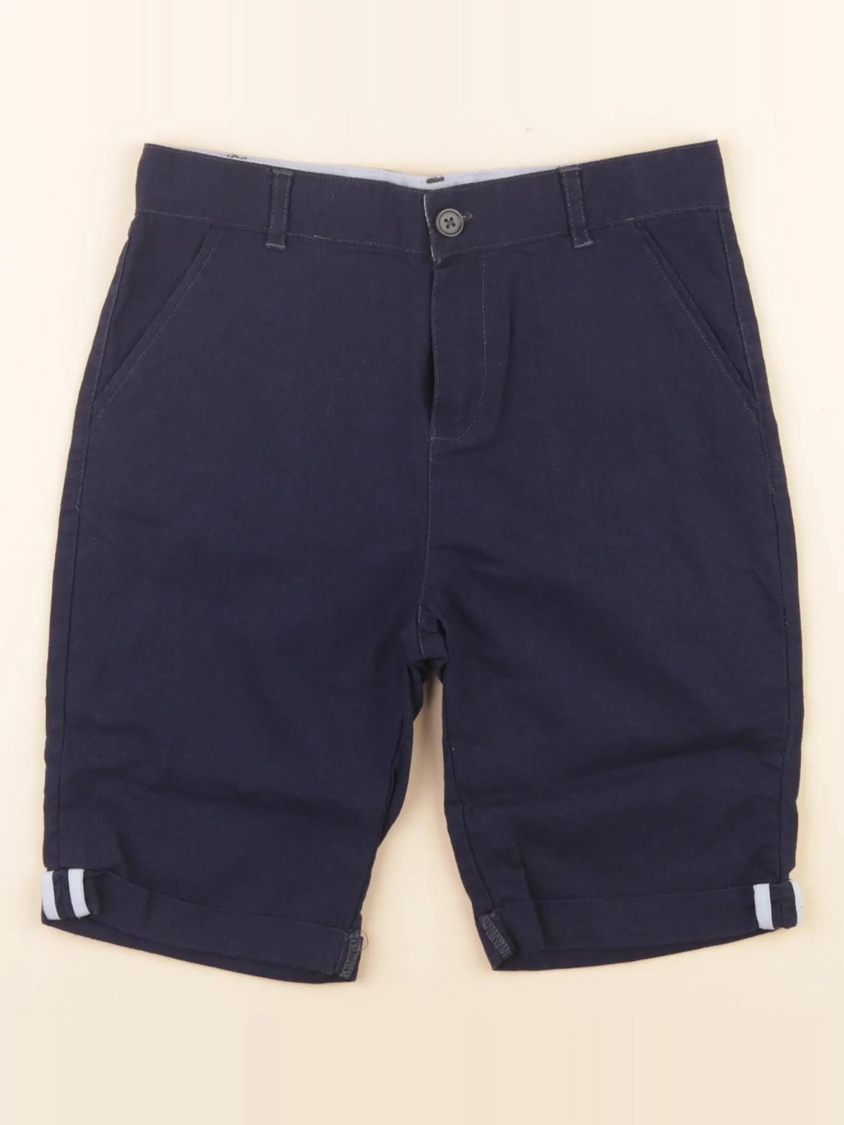 Vertbaudet - short bleu - 8 ans