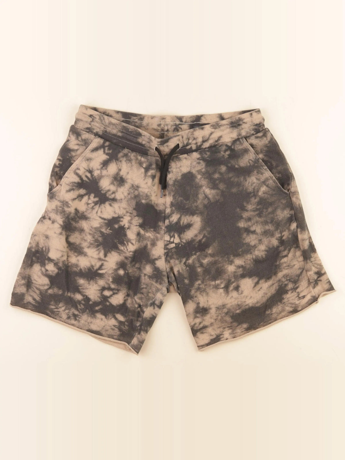 H&M - short marron, gris - 14 ans