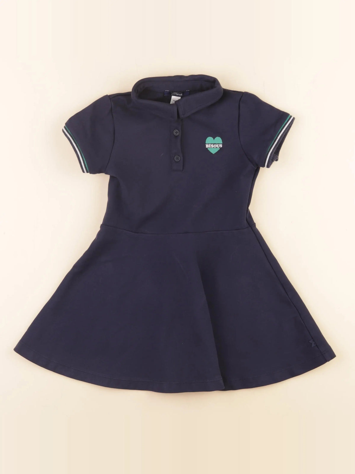 Okaidi - robe bleu - 4 ans