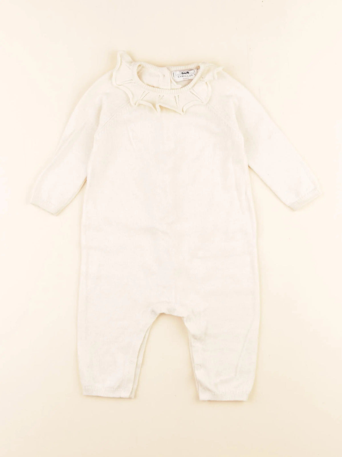 Cyrillus - combinaison beige - 6 mois