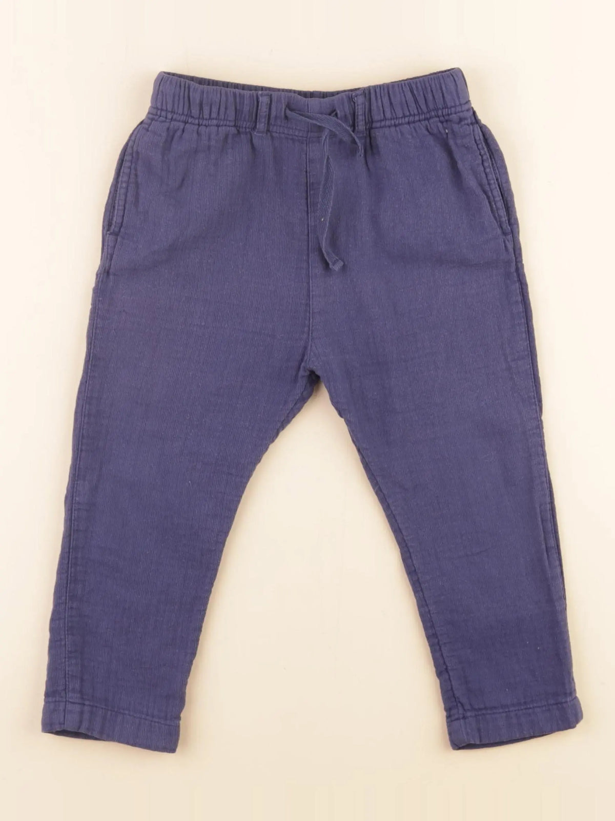 Boutchou - pantalon bleu - 2 ans