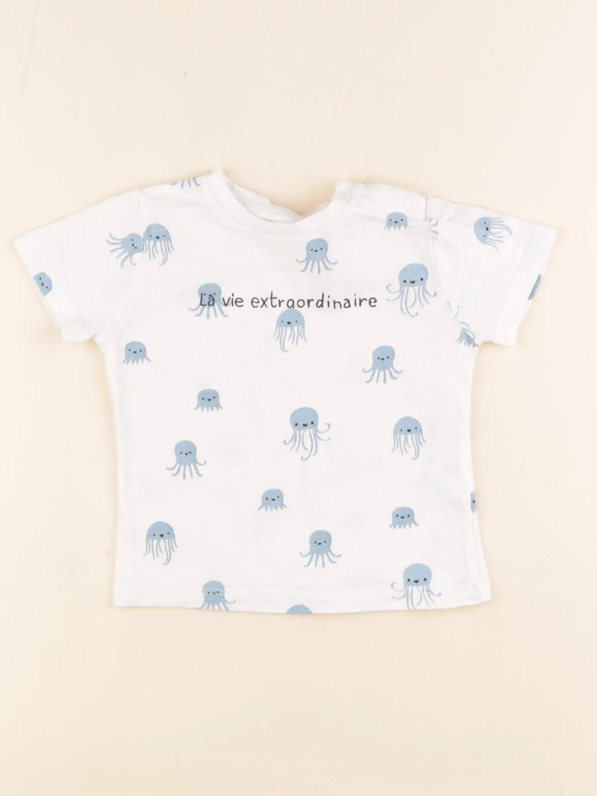 Boutchou - tee-shirt blanc - 12 mois