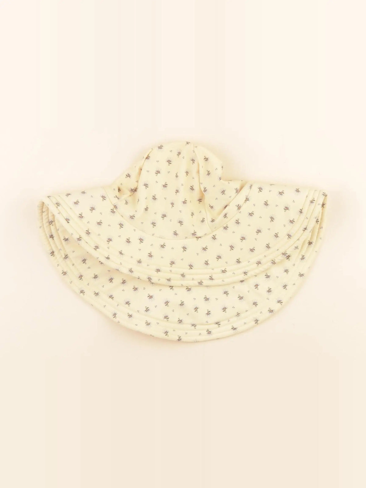 Konges slojd - chapeau de plage jaune - 2/4 ans