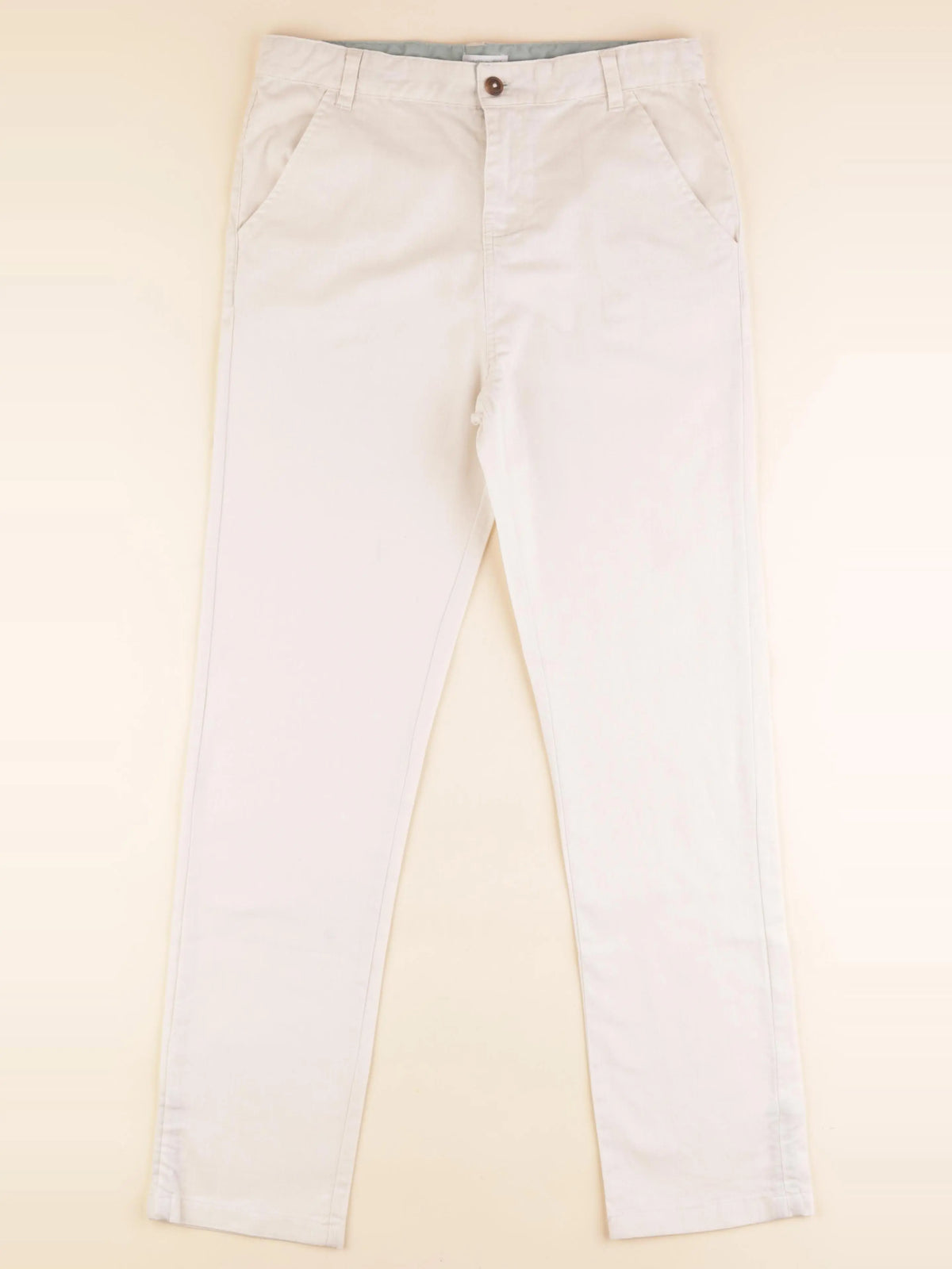 Vertbaudet - pantalon beige - 12 ans