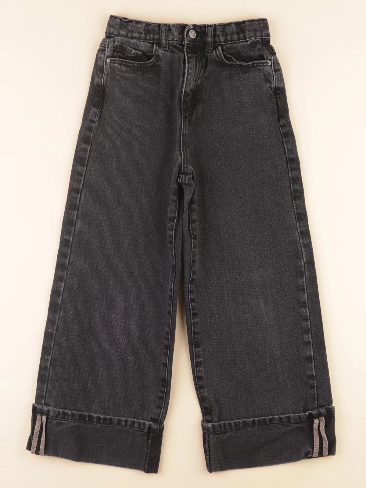 Vertbaudet - jean gris - 8 ans