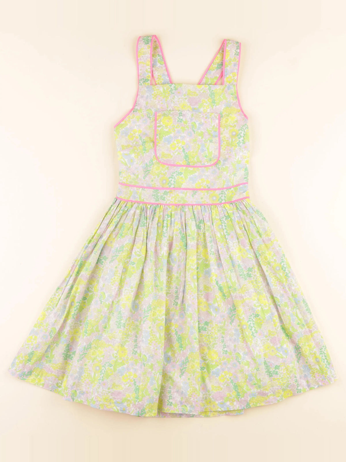 Jacadi - robe liberty multicolore - 10 ans