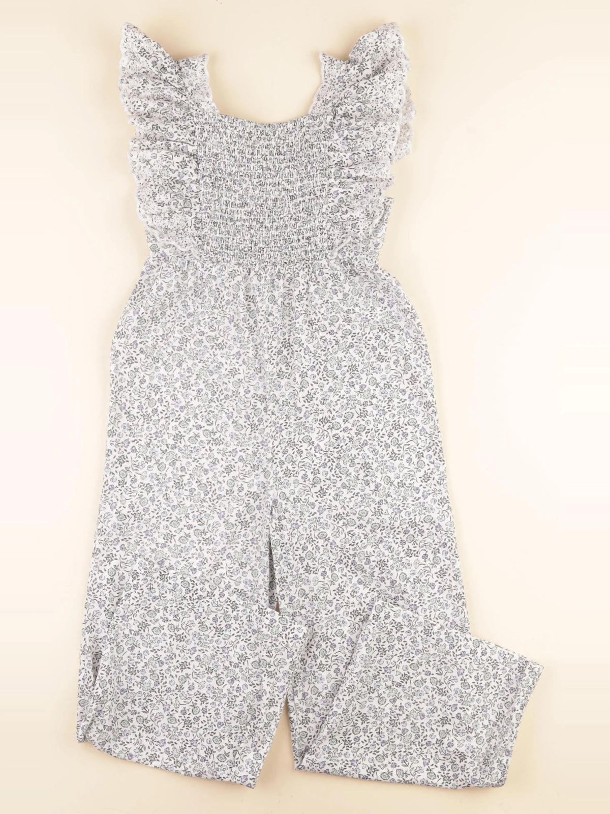Vertbaudet - combinaison bleu, blanc - 9 ans