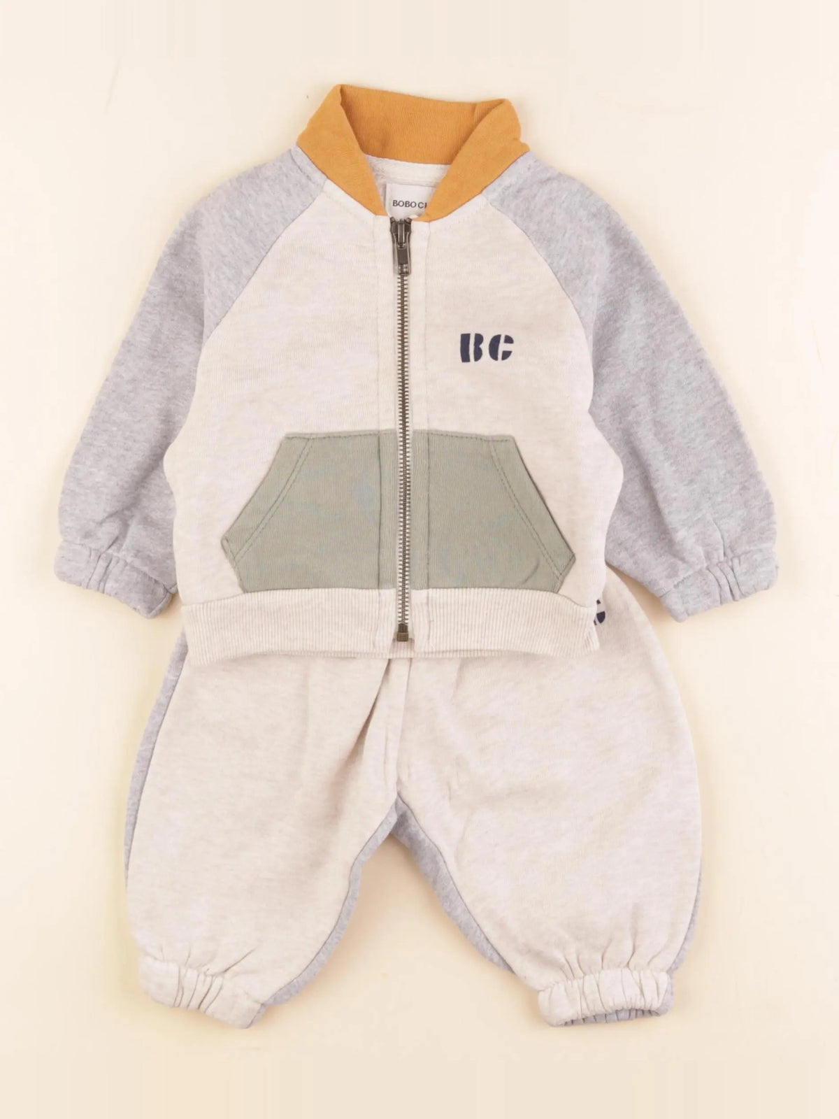 Bobo Choses - ensemble beige - 6 mois