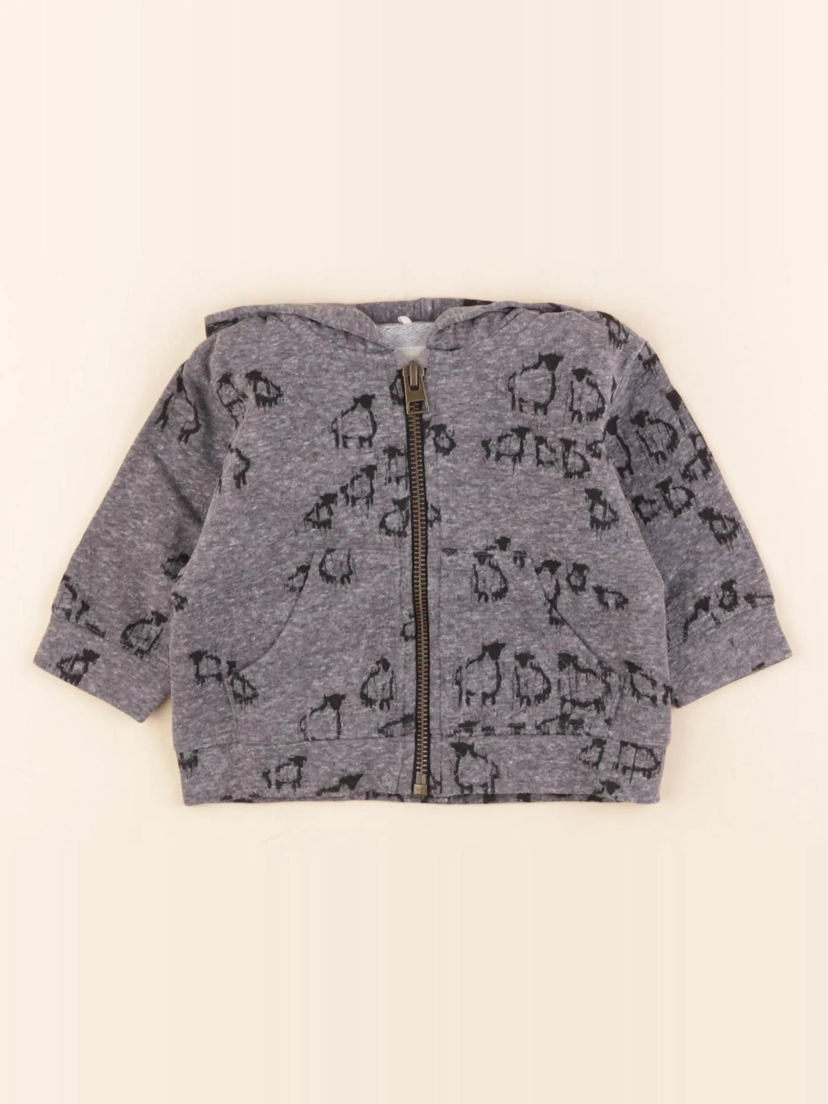 Play Up - sweat gris - 6 mois