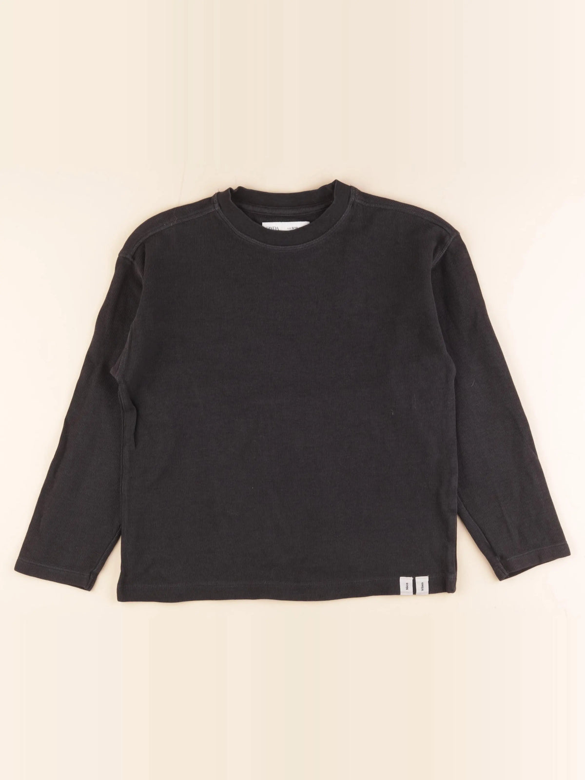 Zara - tee-shirt noir - 9/10 ans