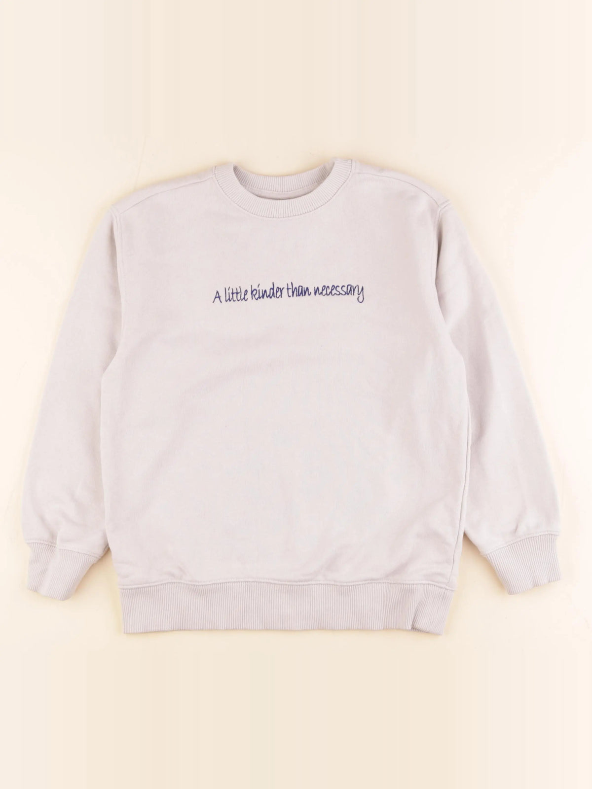 Zara - sweat beige - 8/9 ans