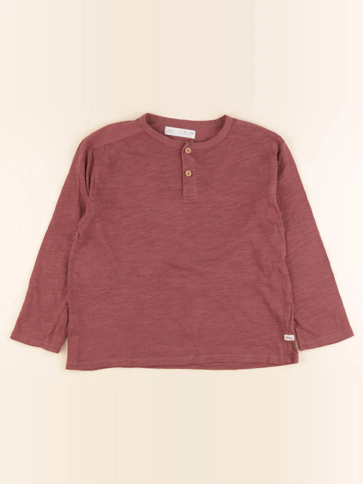Zara - tee-shirt rouge - 8 ans