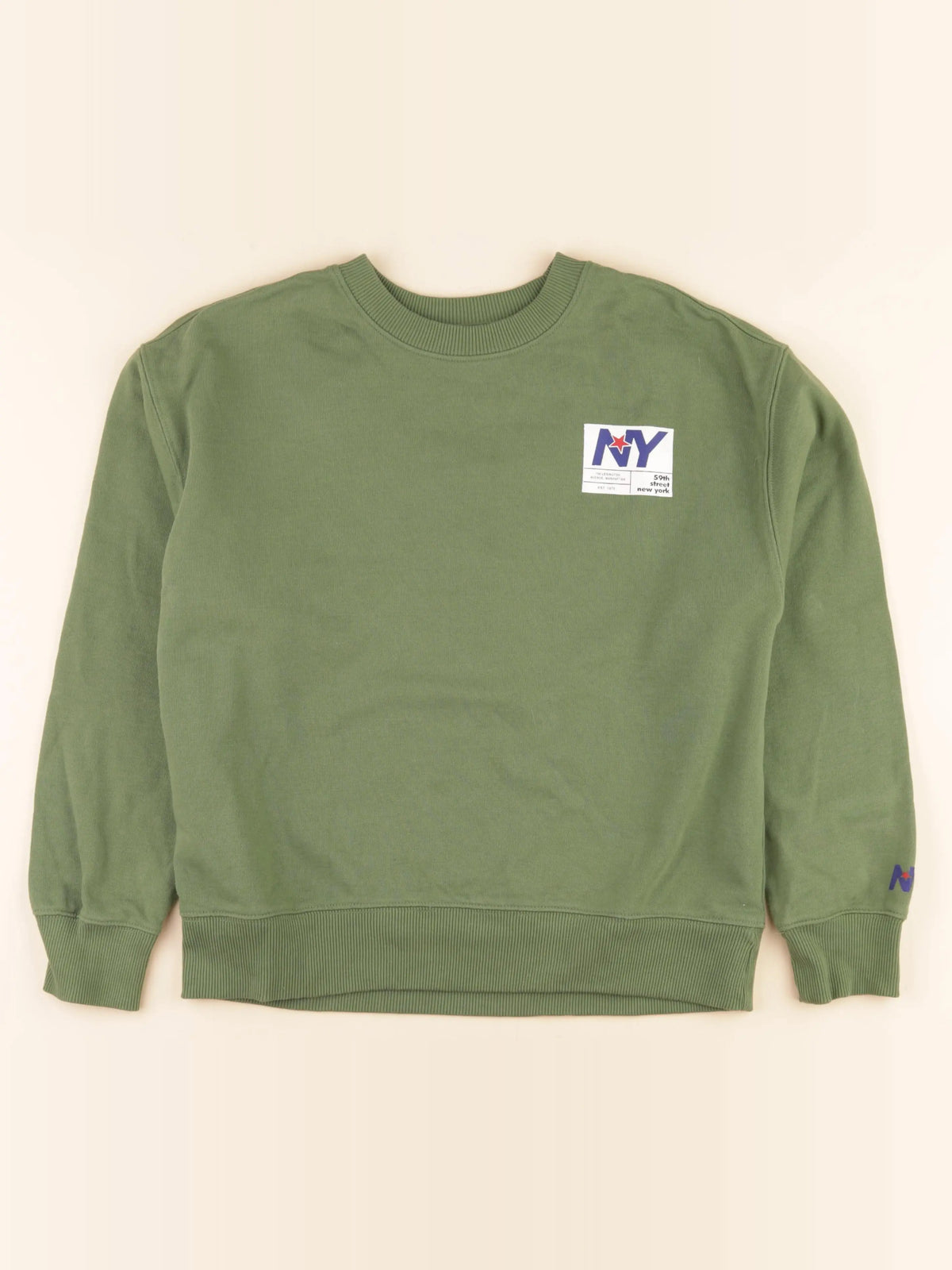 Zara - sweat vert - 11/12 ans